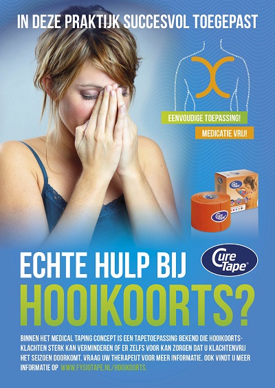 hooikoorts poster fysiotape